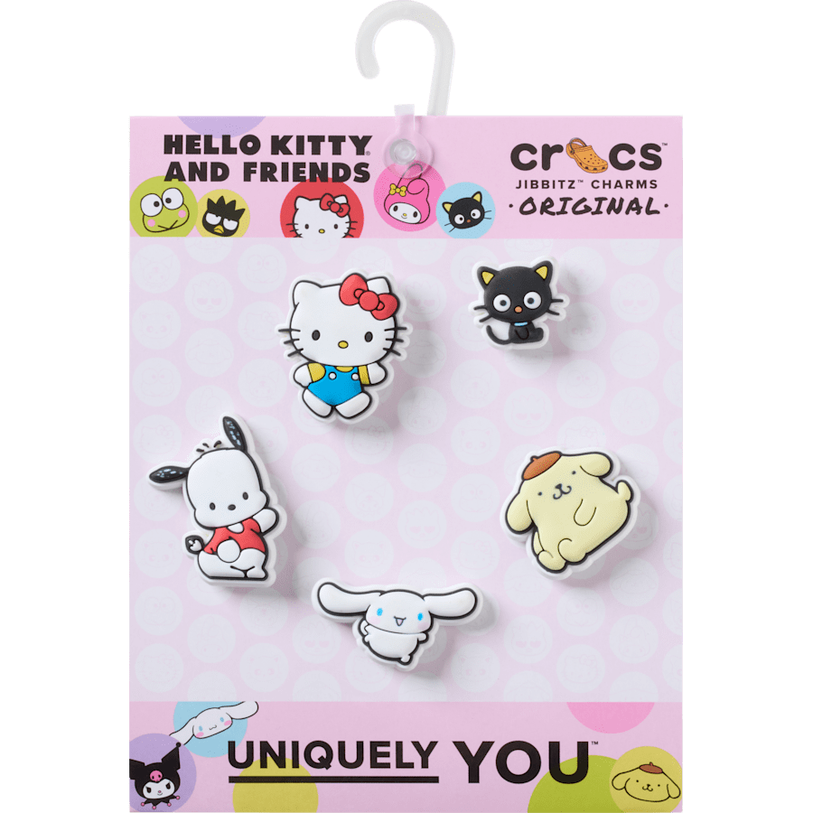 Crocs Essential HK Friends 5 Pack Jibbitz™ charms