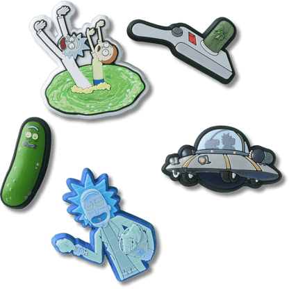 Crocs Hot Sale Rick and Morty 5 Pack Jibbitz™ charms