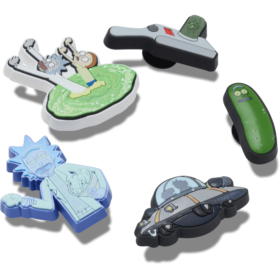 Crocs Hot Sale Rick and Morty 5 Pack Jibbitz™ charms
