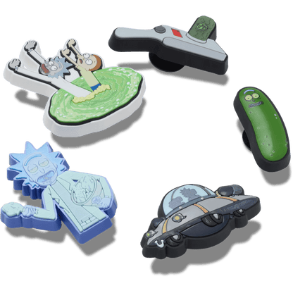Crocs Hot Sale Rick and Morty 5 Pack Jibbitz™ charms