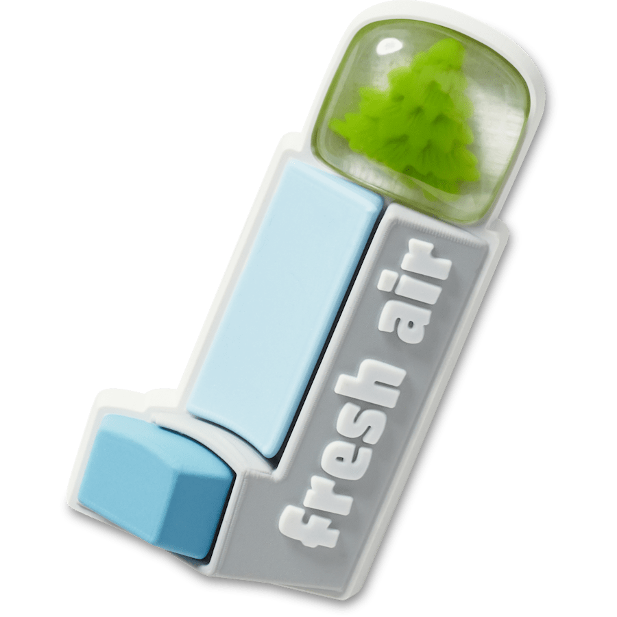 Crocs Trusted Dimensional Fresh Air Inhaler Jibbitz™ charms