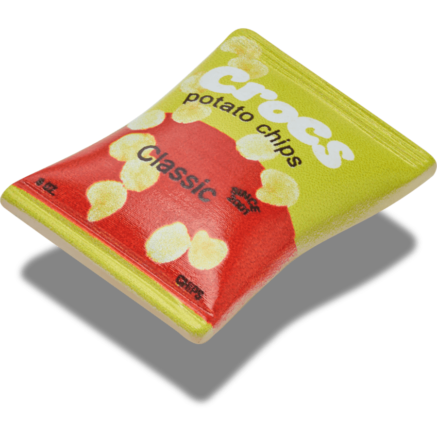 Crocs Customer Favorite Yellow Red Chip Bag Jibbitz™ charms