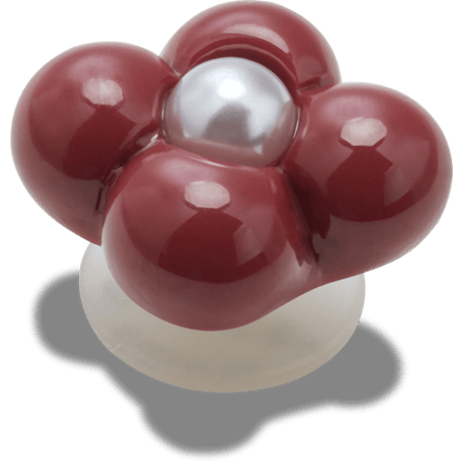 Crocs Top Pick Expressive Floral Maroon Jibbitz™ charms