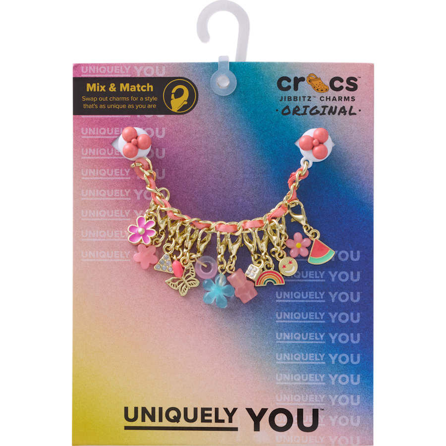 Crocs Best Price Pink Adjustable Charm Chain Jibbitz™ charms