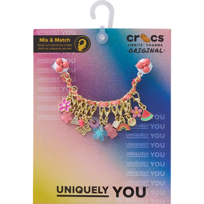 Crocs Best Price Pink Adjustable Charm Chain Jibbitz™ charms