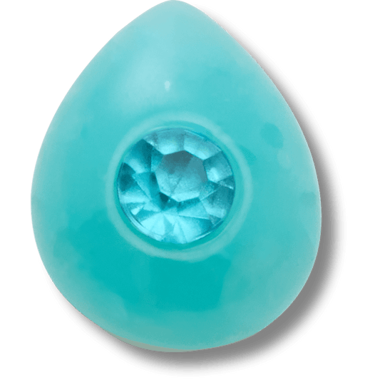 Crocs Featured Aquamarine March Birthstone Collection Jibbitz™ charms