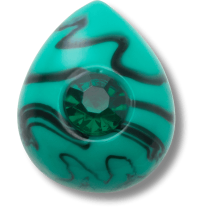 Crocs Latest Emerald May Birthstone Collection Jibbitz™ charms