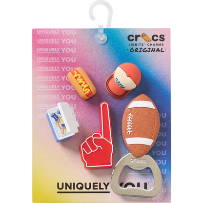 Crocs New Tailgate 5 Pack Jibbitz™ charms