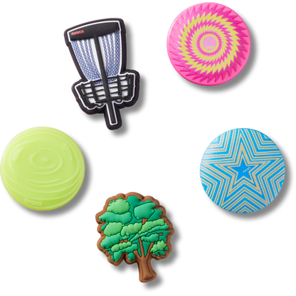 Crocs Quality Disc Golf 5 Pack Jibbitz™ charms