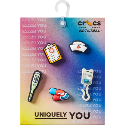 Crocs Essential Healthcare 5 Pack Jibbitz™ charms