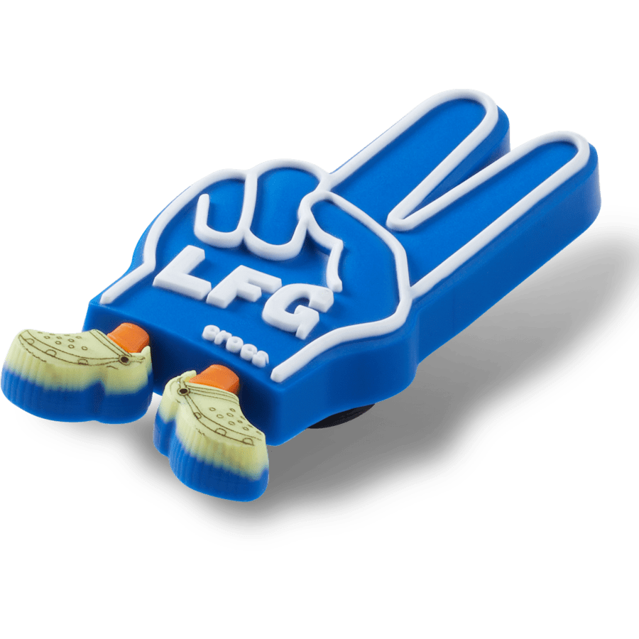 Crocs Featured LFG Foam Peace Sign Jibbitz™ charms