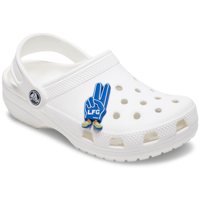 Crocs Featured LFG Foam Peace Sign Jibbitz™ charms