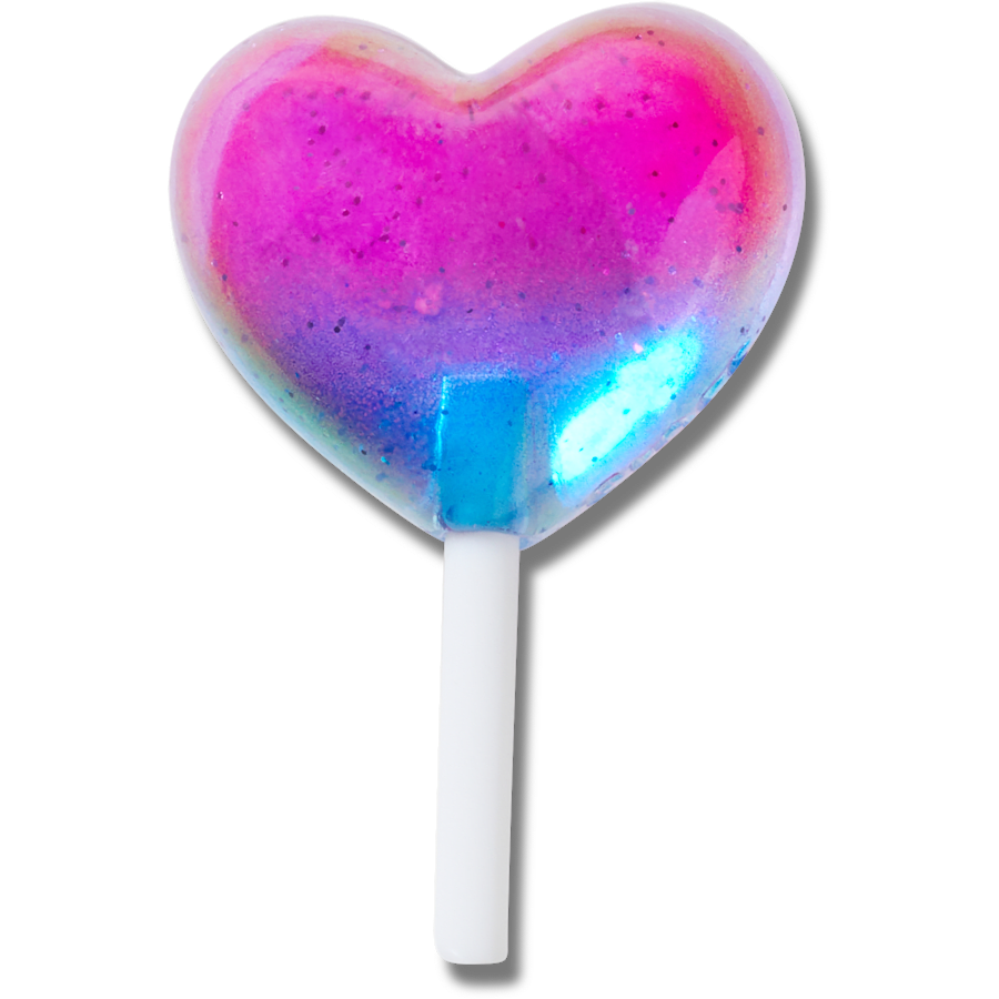 Crocs Popular Jelly Heart Lollipop Jibbitz™ charms