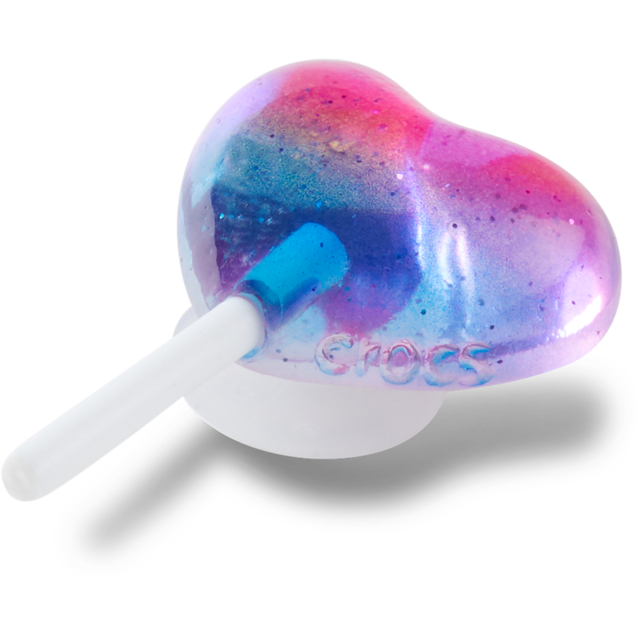 Crocs Popular Jelly Heart Lollipop Jibbitz™ charms