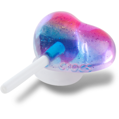 Crocs Popular Jelly Heart Lollipop Jibbitz™ charms