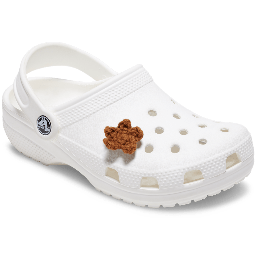 Crocs Everyday Crafted Crochet Brown Star Jibbitz™ charms