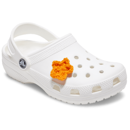 Crocs Latest Crafted Crochet Orange Star Jibbitz™ charms