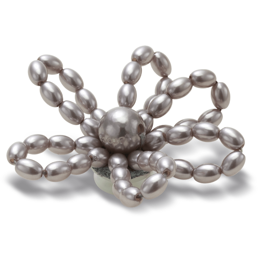 Crocs Popular Grey Pearl Beaded Daisy Jibbitz™ charms