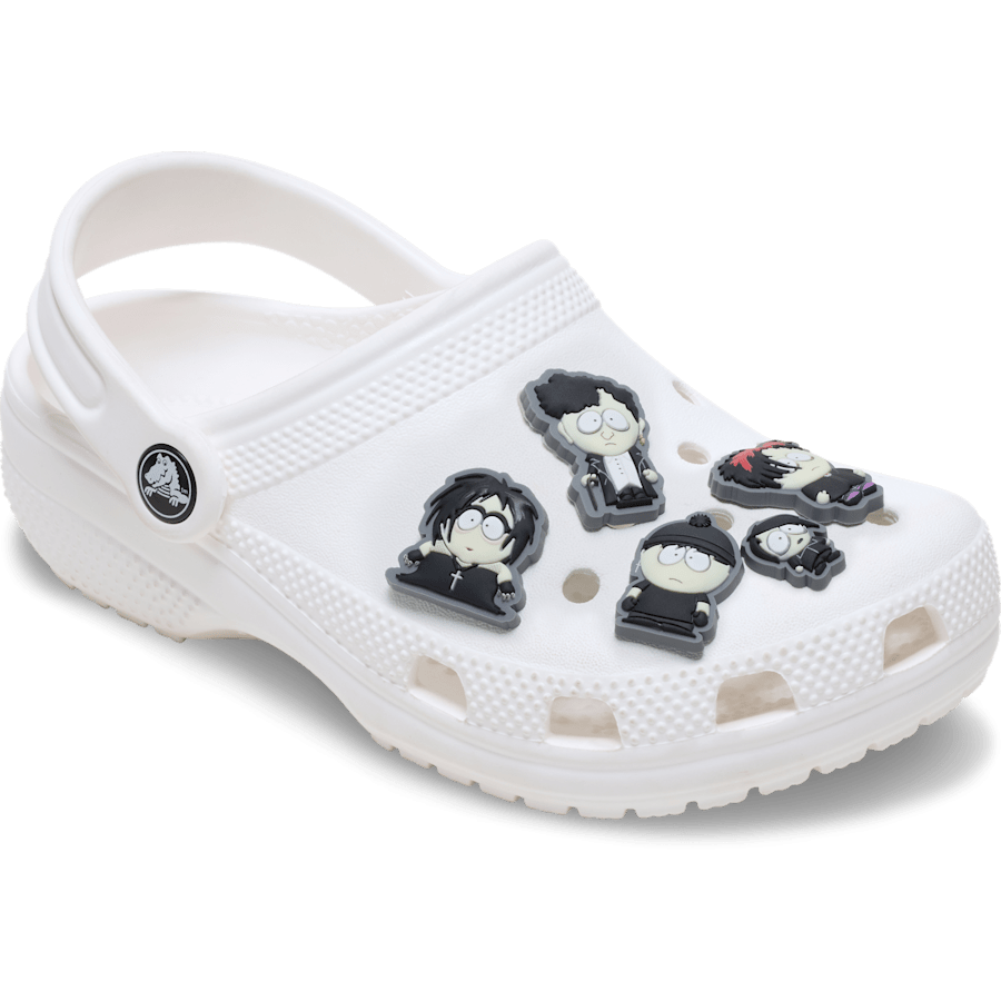 Crocs Discount South Park Goth Kids 5 Pack Jibbitz Shoe Charm