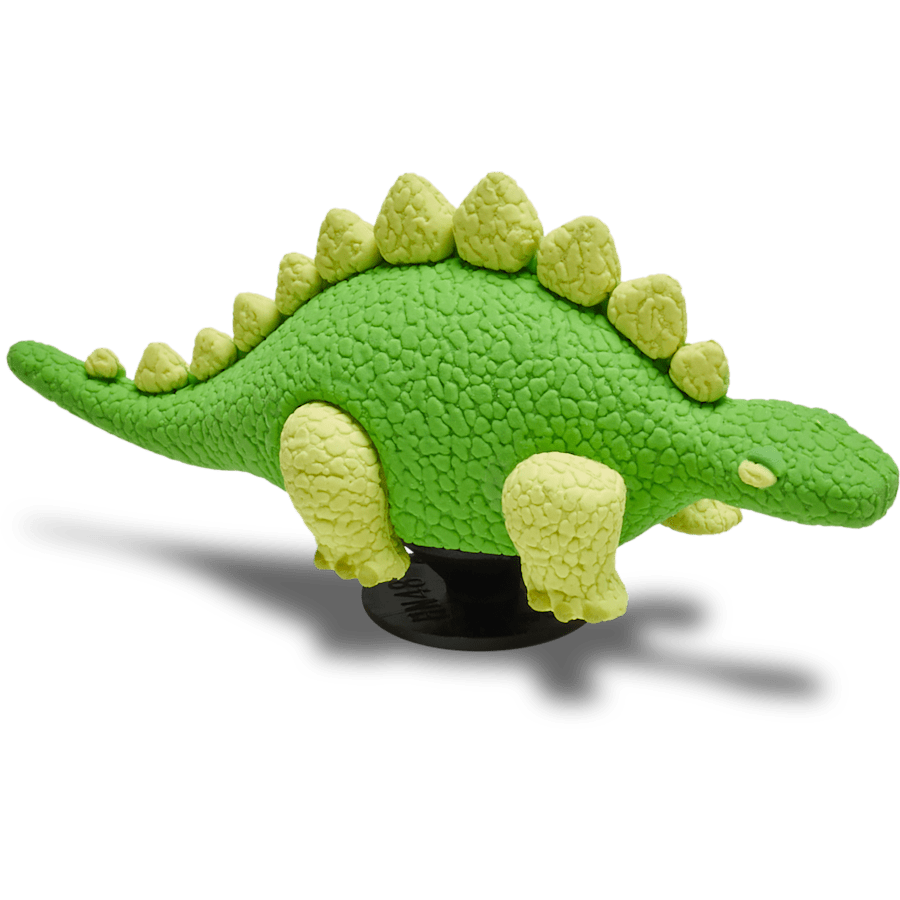 Crocs Latest 3D Green Dino with Scales Jibbitz™ charms