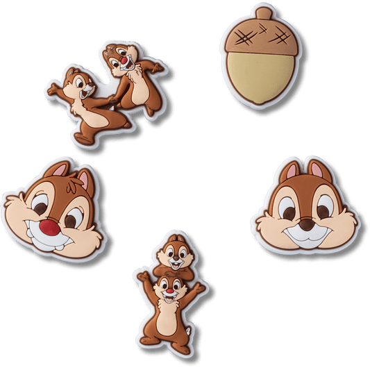 Crocs Quality Disney Chip n Dale 5 Pack Jibbitz™ charms