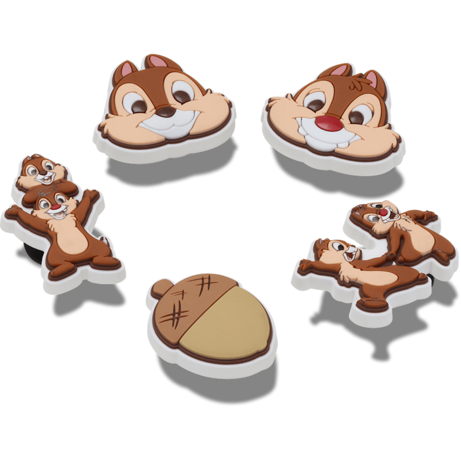 Crocs Quality Disney Chip n Dale 5 Pack Jibbitz™ charms