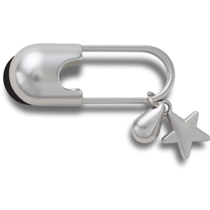 Crocs Featured Silver Meta Safety Pin Jibbitz™ charms
