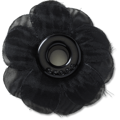 Crocs Great Value Black Chiffon Grommet Jibbitz™ charms