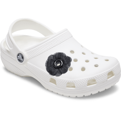 Crocs Great Value Black Chiffon Grommet Jibbitz™ charms