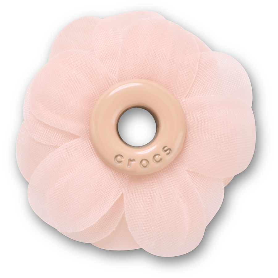 Crocs Quality Pink Chiffon Grommet Jibbitz™ charms