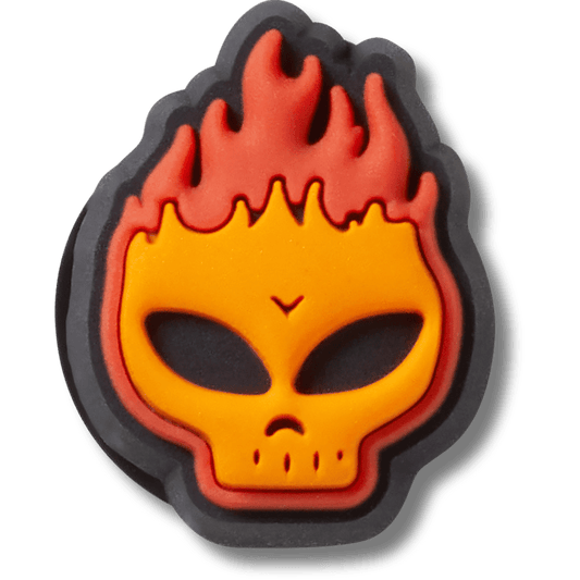 Crocs Smart Buy Flaming Skull Jibbitz™ charms