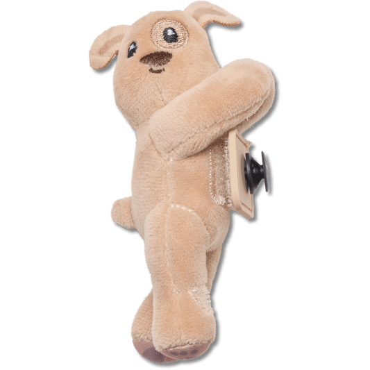 Crocs Premium Huggitz Brown Puppy Jibbitz Shoe Charm