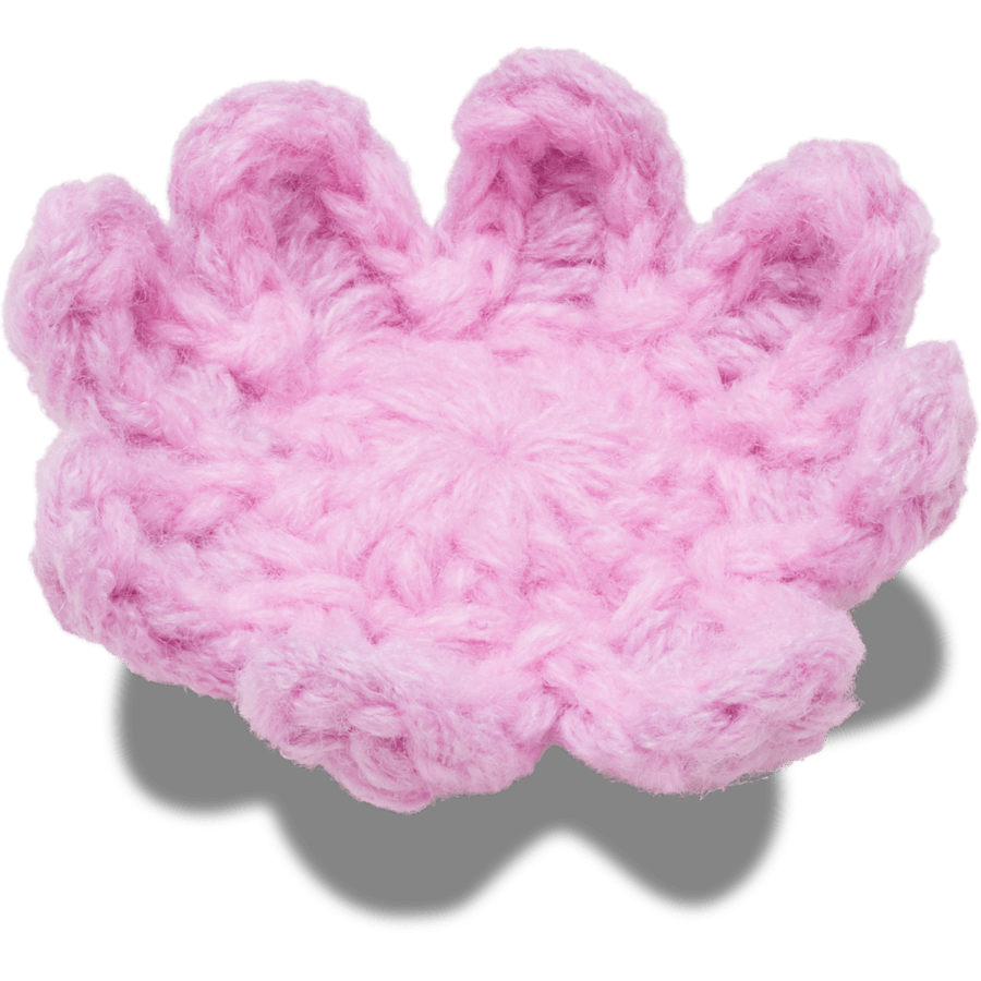 Crocs Discount Crochet Light Pink Flower Jibbitz™ charms