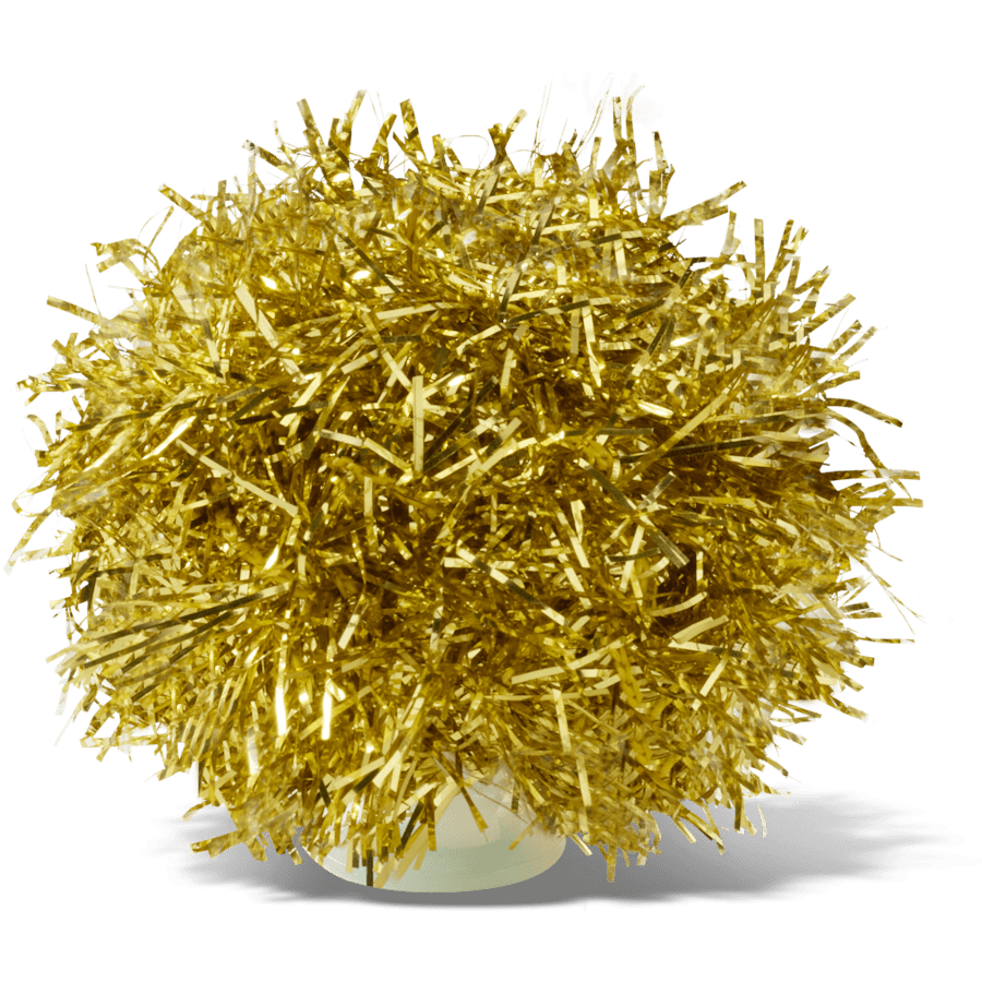 Crocs Trending Gold Tinsel Pom Jibbitz™ charms