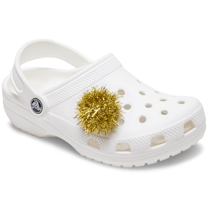 Crocs Trending Gold Tinsel Pom Jibbitz™ charms