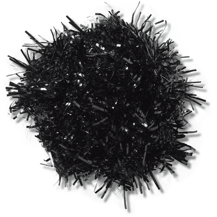 Crocs Exclusive Black Tinsel Pom Jibbitz™ charms