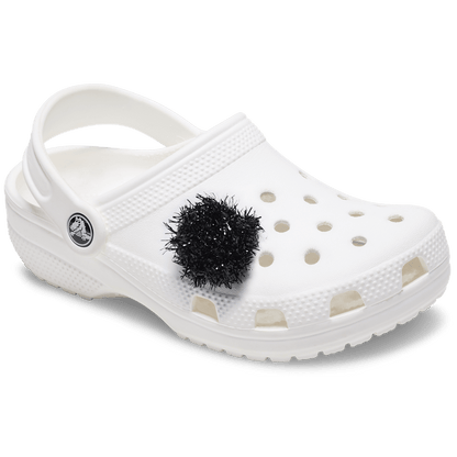 Crocs Exclusive Black Tinsel Pom Jibbitz™ charms