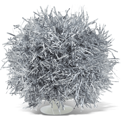 Crocs Quality Silver Tinsel Pom Jibbitz™ charms