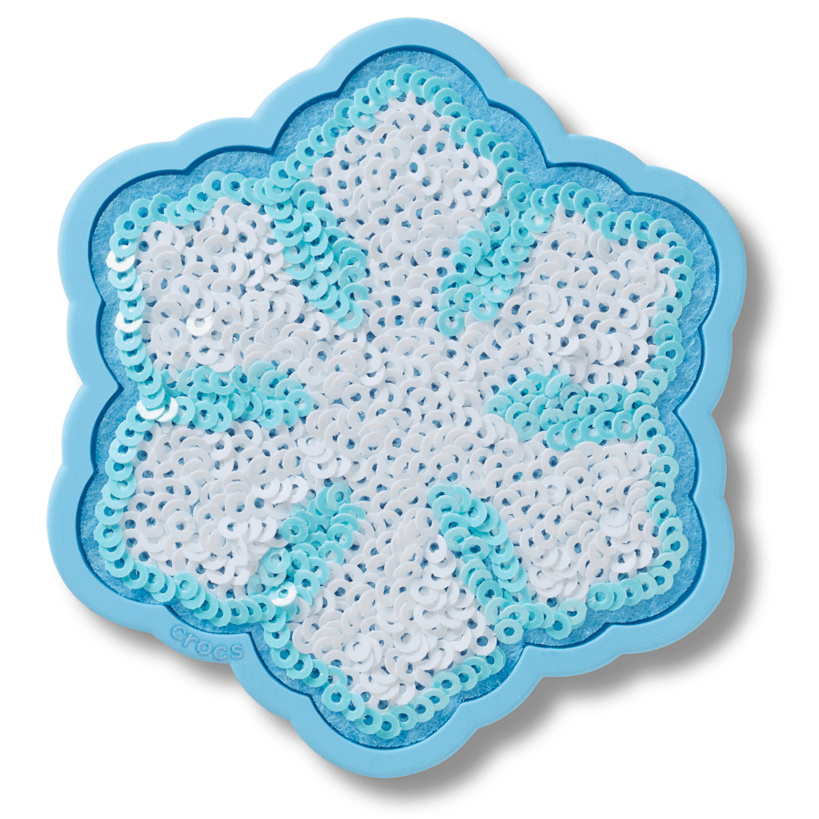 Crocs Latest Sequin Snowflake Jibbitz™ charms