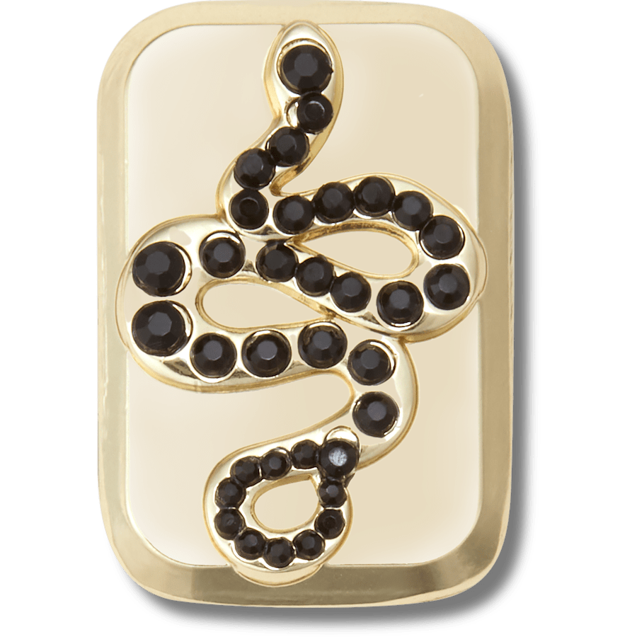 Crocs Deals Gold Snake Emblem Jibbitz™ charms