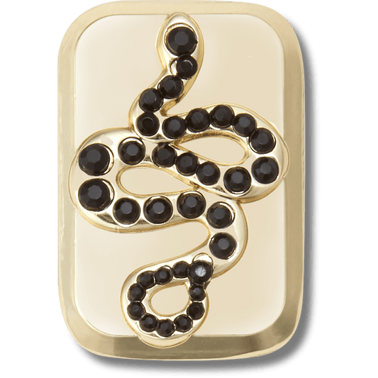 Crocs Deals Gold Snake Emblem Jibbitz™ charms
