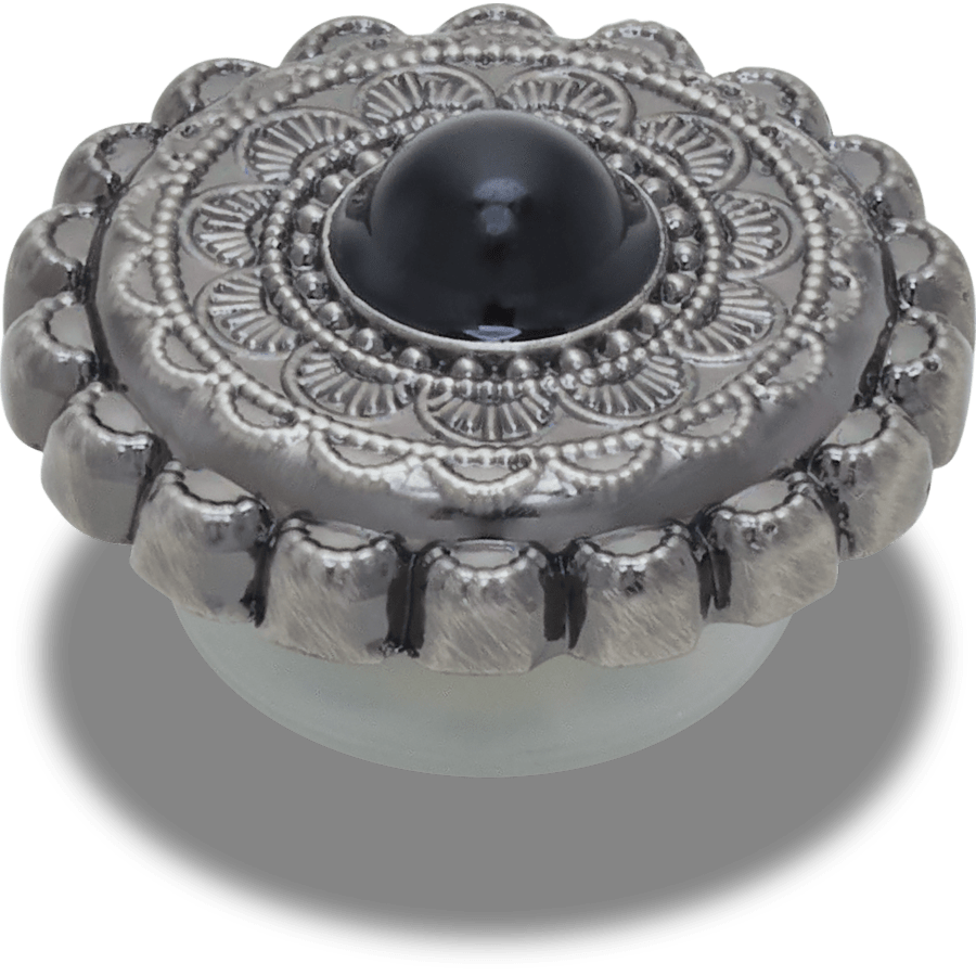 Crocs Deals Silver and Black Emblem Jibbitz™ charms