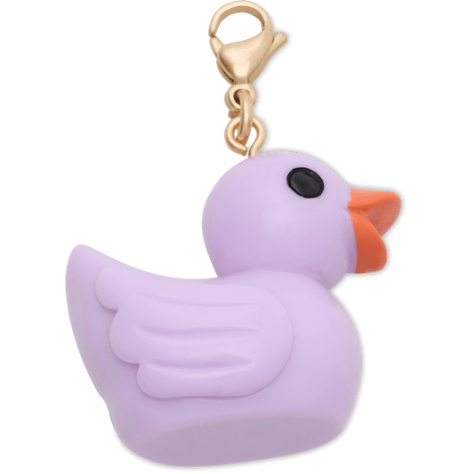 Crocs Deals Purple Rubber Duck Charm Jibbitz Shoe Charm