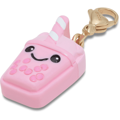 Crocs Classic Cute Pink Boba Charm Jibbitz Shoe Charm