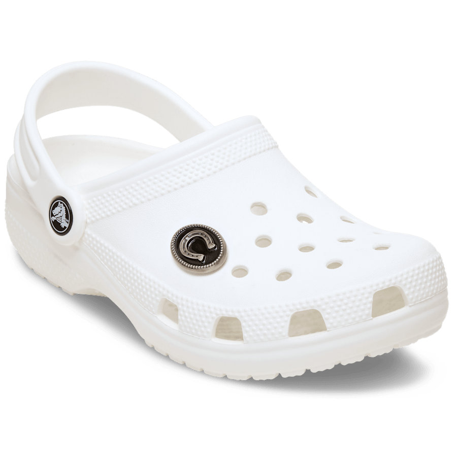 Crocs Hot Sale Silver Horseshoe Jibbitz™ charms
