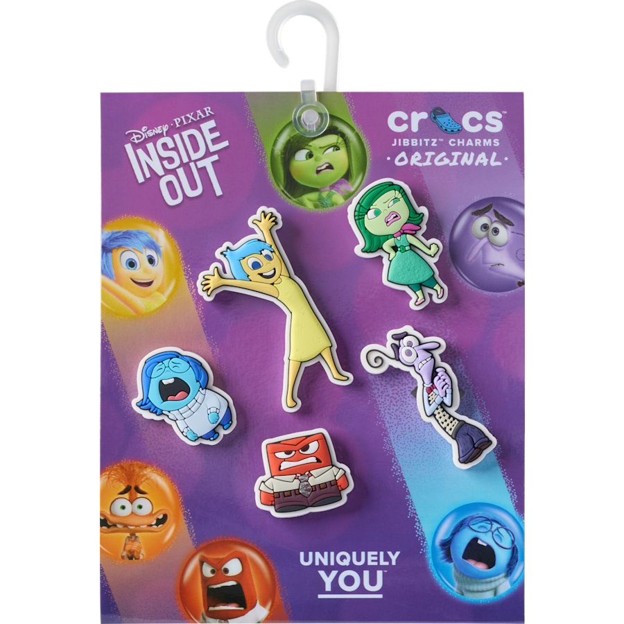 Crocs Latest Pixar Inside Out 5 Pack Jibbitz™ charms