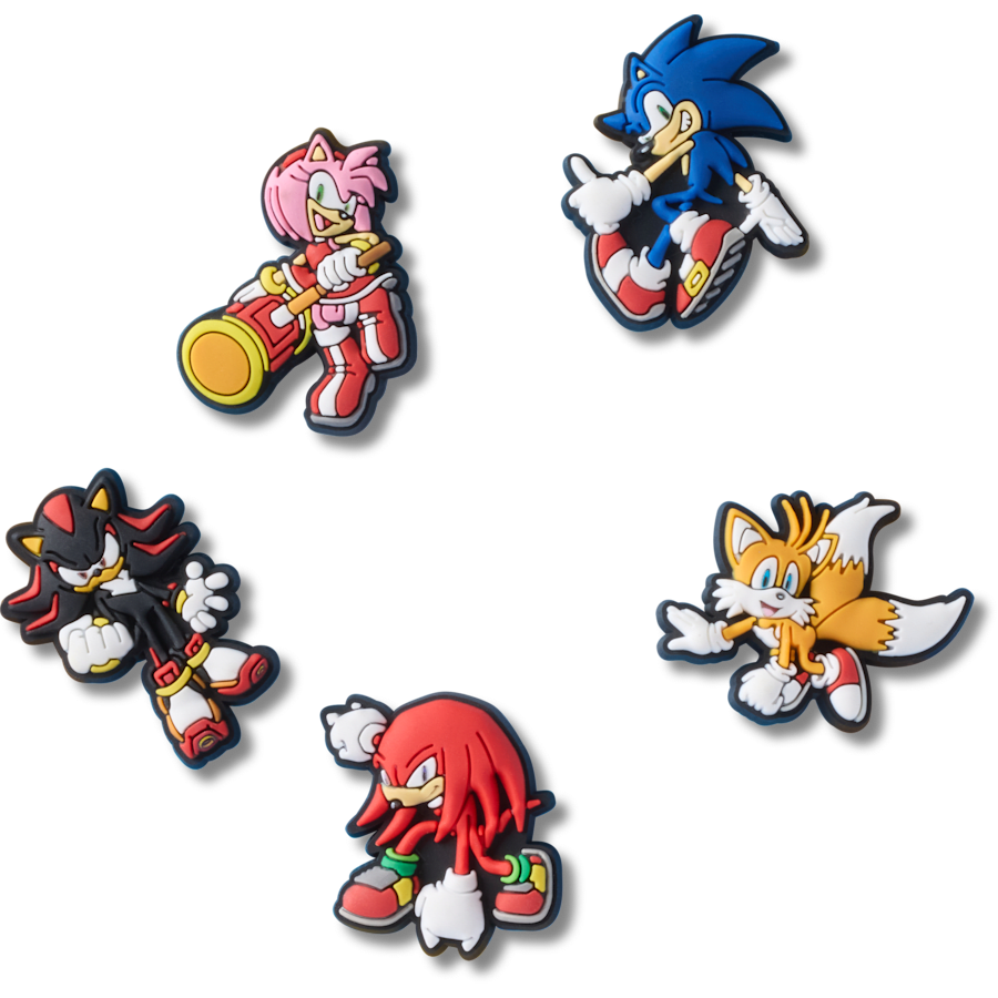 Crocs Recommended Sonic the Hedgehog 5Pck Jibbitz™ charms