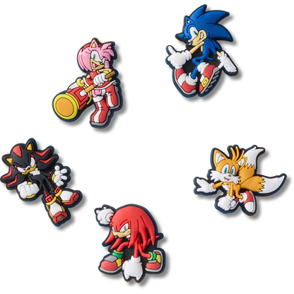 Crocs Recommended Sonic the Hedgehog 5Pck Jibbitz™ charms