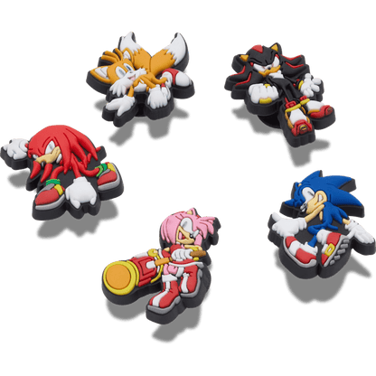 Crocs Recommended Sonic the Hedgehog 5Pck Jibbitz™ charms