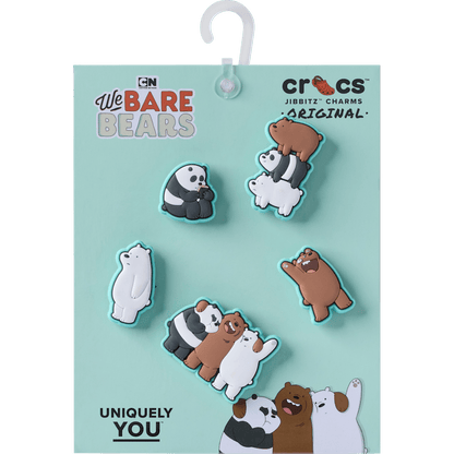 Crocs Premium We Bare Bears 5 Pack  Jibbitz™ charms